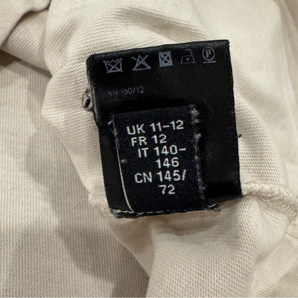 Amiri Kids White Logo T Shirt 12 Years - Picture 6 of 9